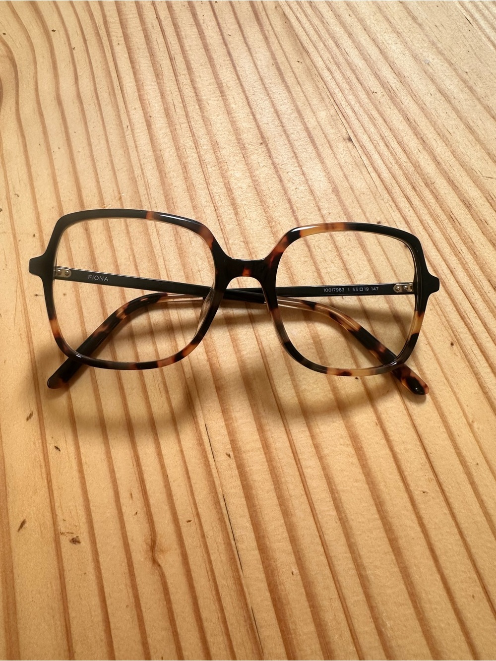 Toms Tortoiseshell Blue Blocking Frame Glasses